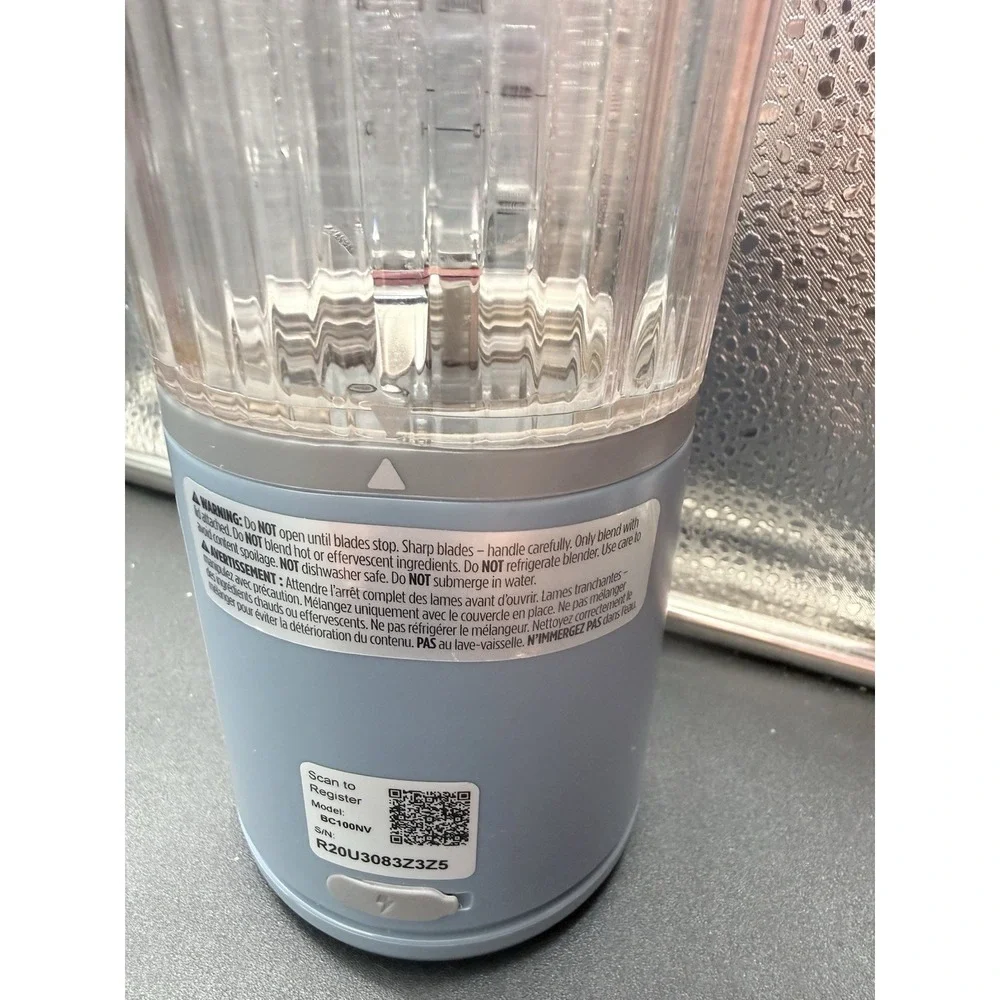 Ninja Blast 18 Oz Cordless Portable Blender BC100NV